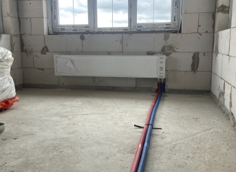 Двухэтажный коттедж в село Петровское (Новая Рига)